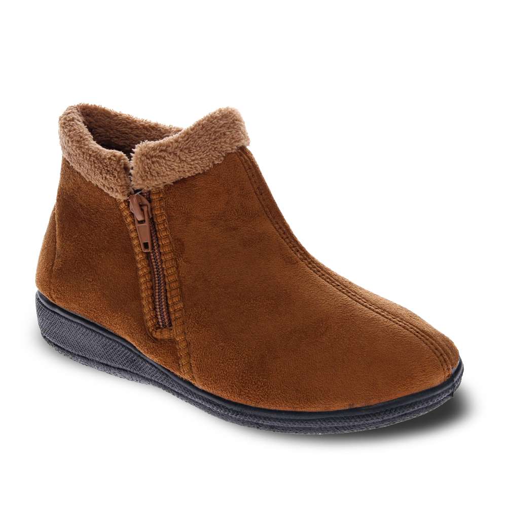 Dahlia Slipper - Beige