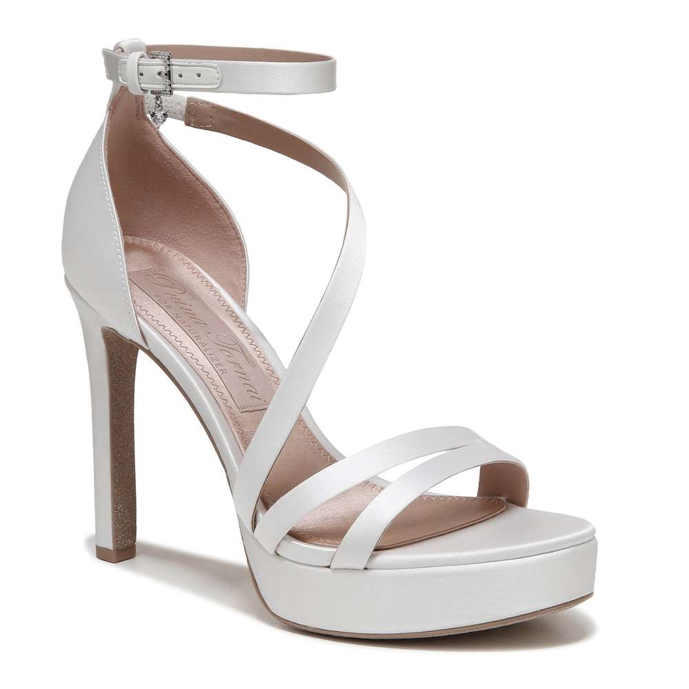 Love 2 Dress Sandal - Silk White Satin
