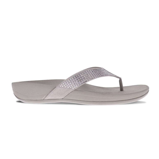 Allora Toe Post Sandal - Silver