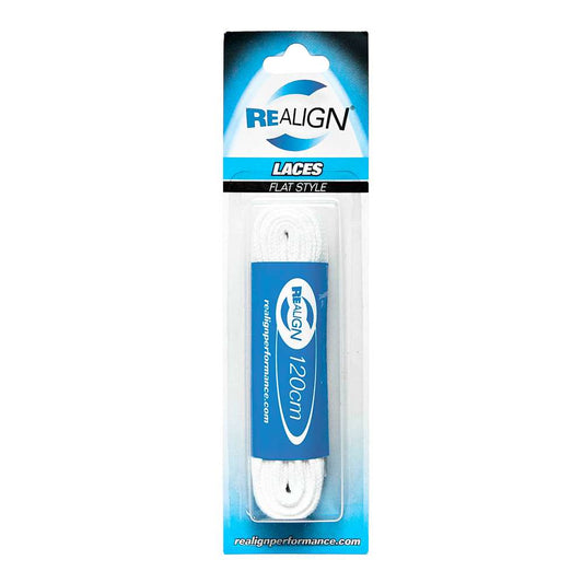Laces Flat - White