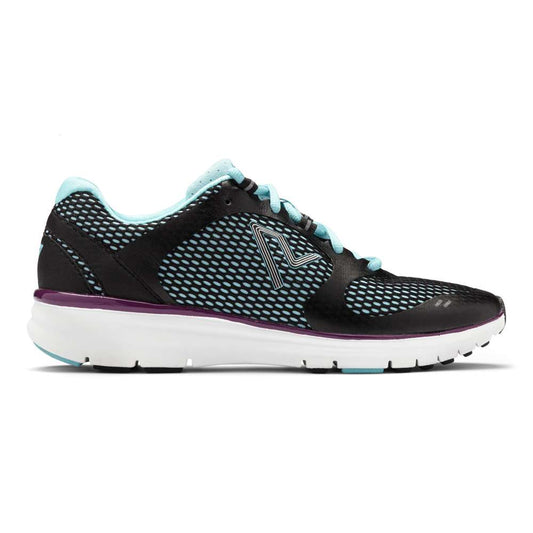 Elation Active Sneaker - Black/Teal