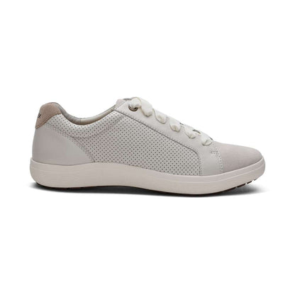Courtney Lace-up Sneakers - Chalk