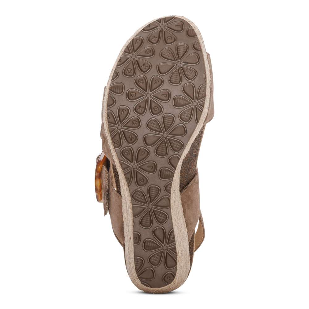 Ashley Wedges - Taupe