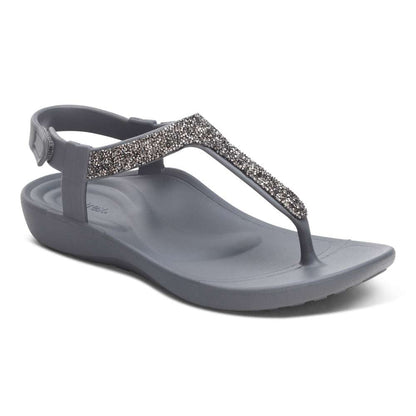 Skyler Sandals - Pewter Sparkle