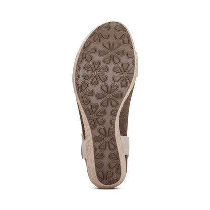 Sydney Espadrille Wedge - Ivory