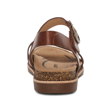 Tamara Quarter Strap Sandal - Walnut