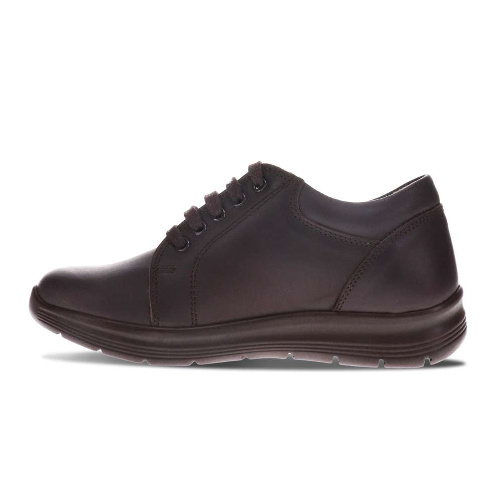 Holt School Shoe - Brown