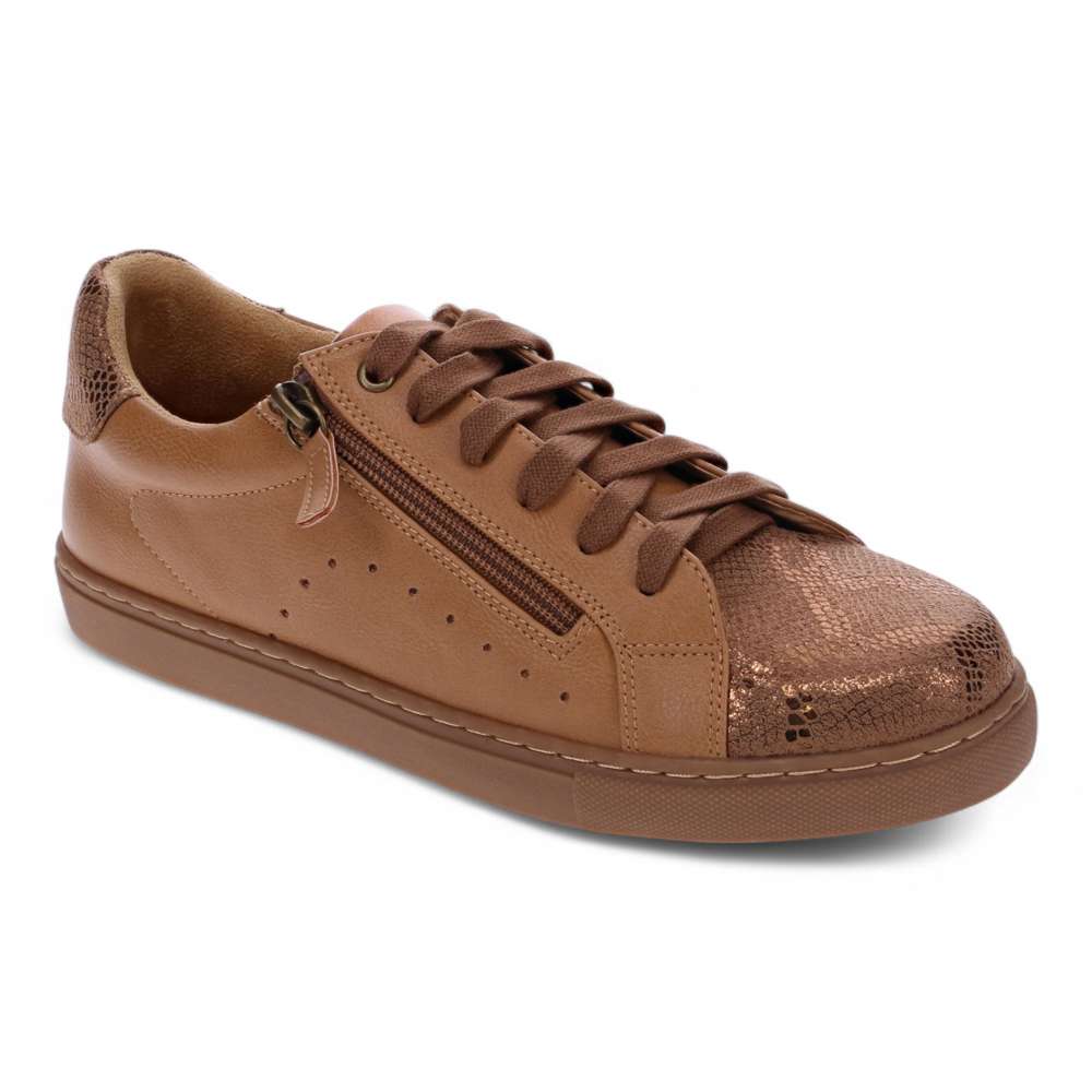 Cleo Casual Sneaker - Tan
