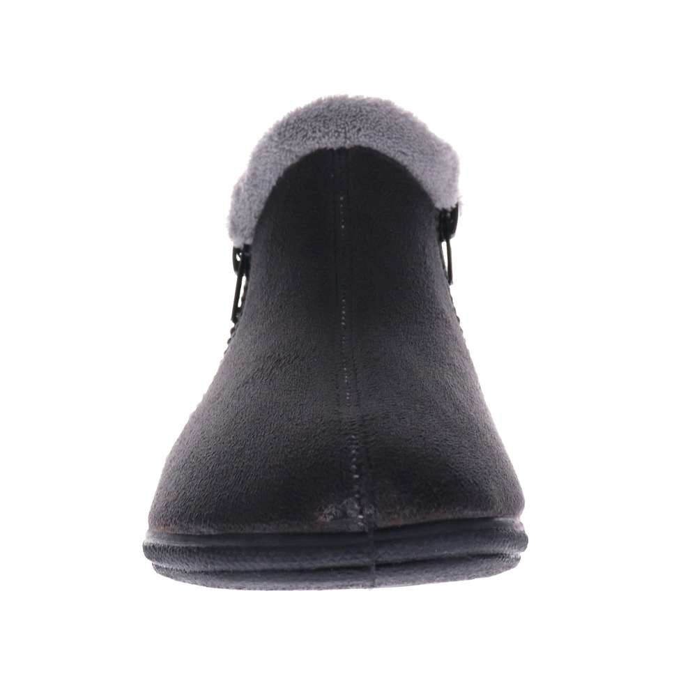 Dahlia Slipper - Dark Grey