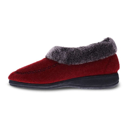 Devine Slipper - Burgundy