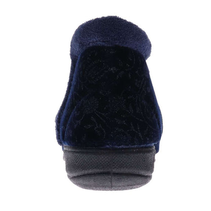 Dream Slipper Boot - Navy Emboss