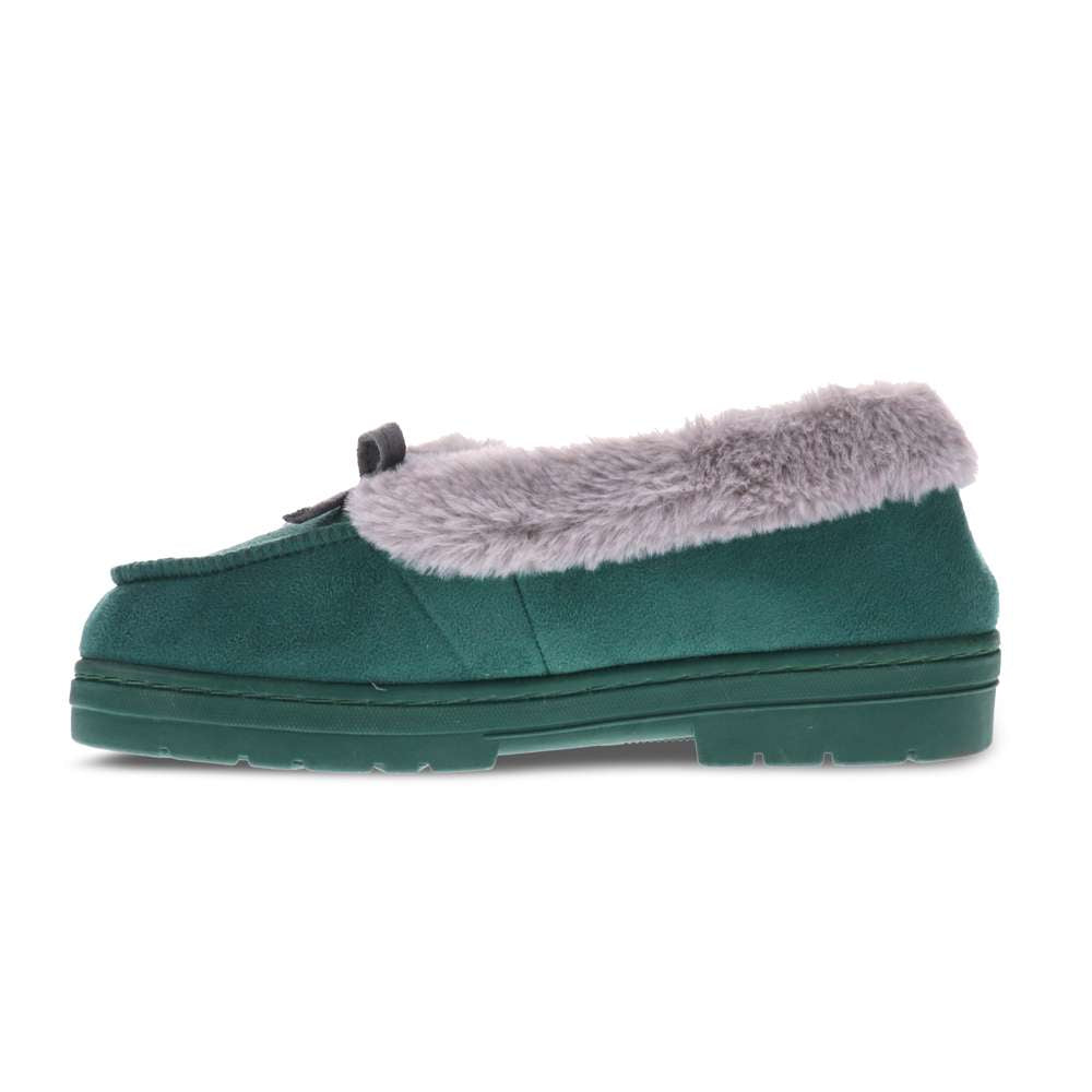 Flax Slipper - Emerald