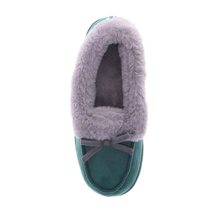 Flax Slipper - Emerald