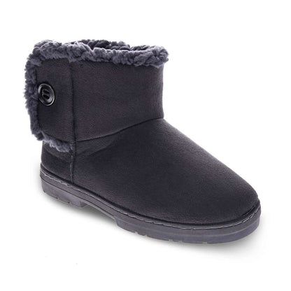 Fluffy Slipper - Dark Grey