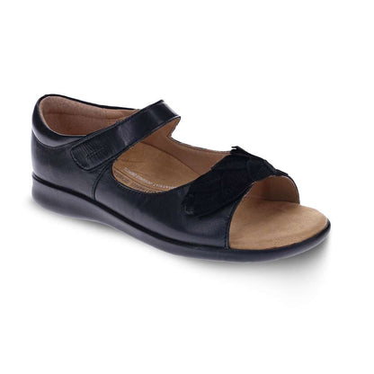 Fonda Closed Heel Sandal - Black