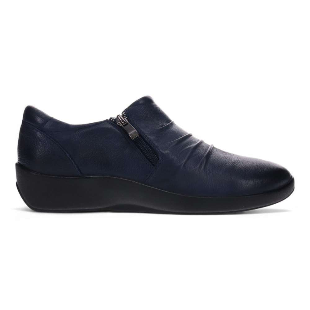 Katina Zip Loafer - Royal Blue