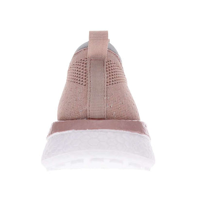 Maggie Slip-On Sneaker - Mauve/Silver