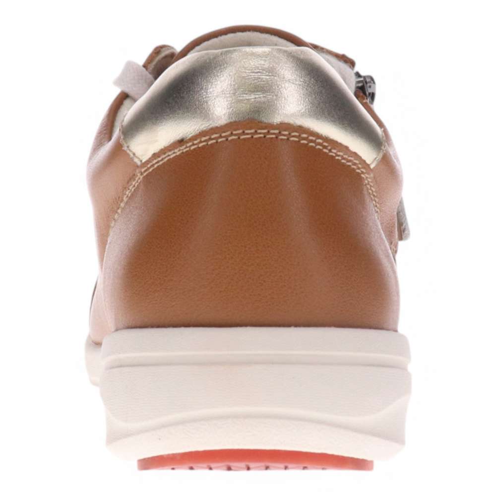 North Leather Sneaker - Tan Leather