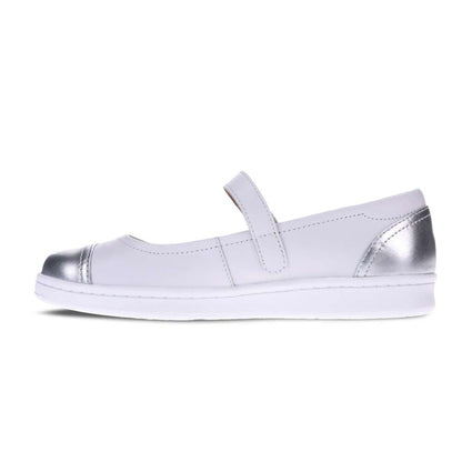 Rhonda Mary-Jane - White/Silver