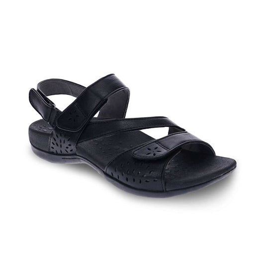 Amber Backstrap Sandal - Black