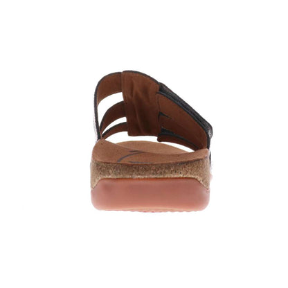 Andrea Slide Sandal - Pewter