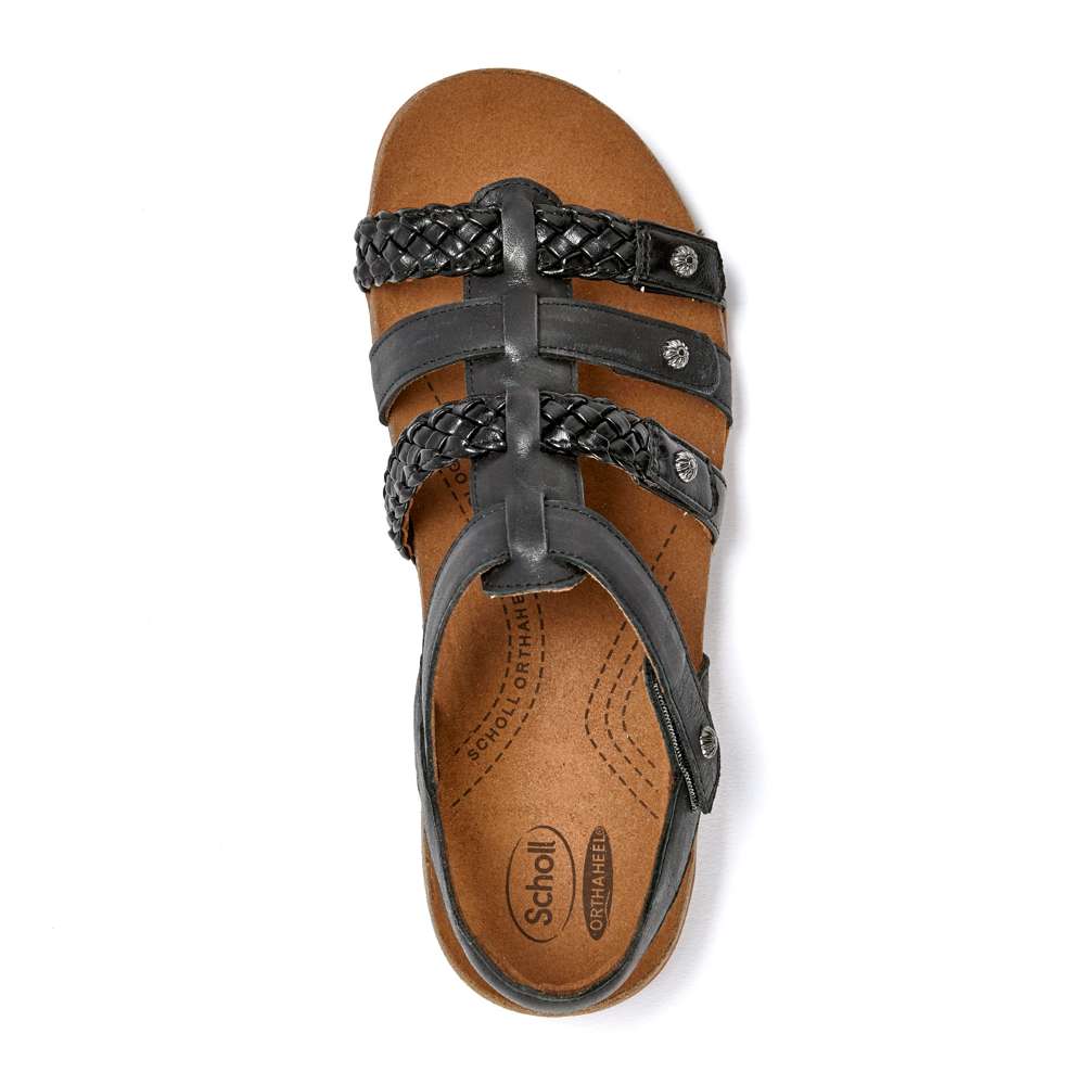 Asaka Backstrap Sandal - Black