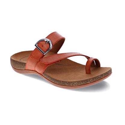 Ava Slide Sandal - Tangerine