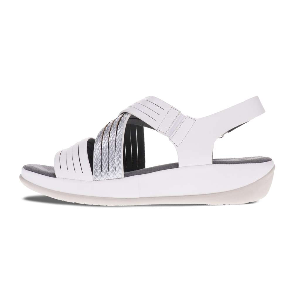 Carol Sandal - White