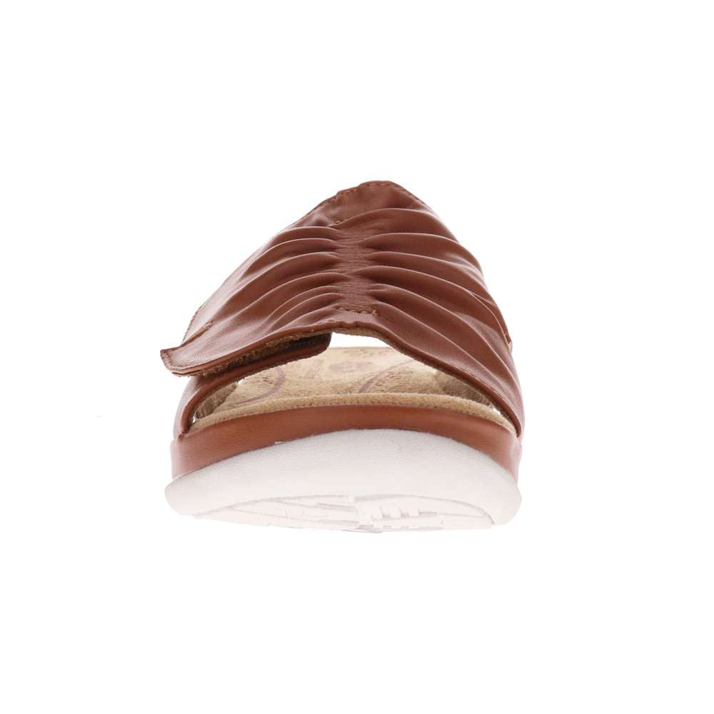 Cora Slide Sandal - Tan
