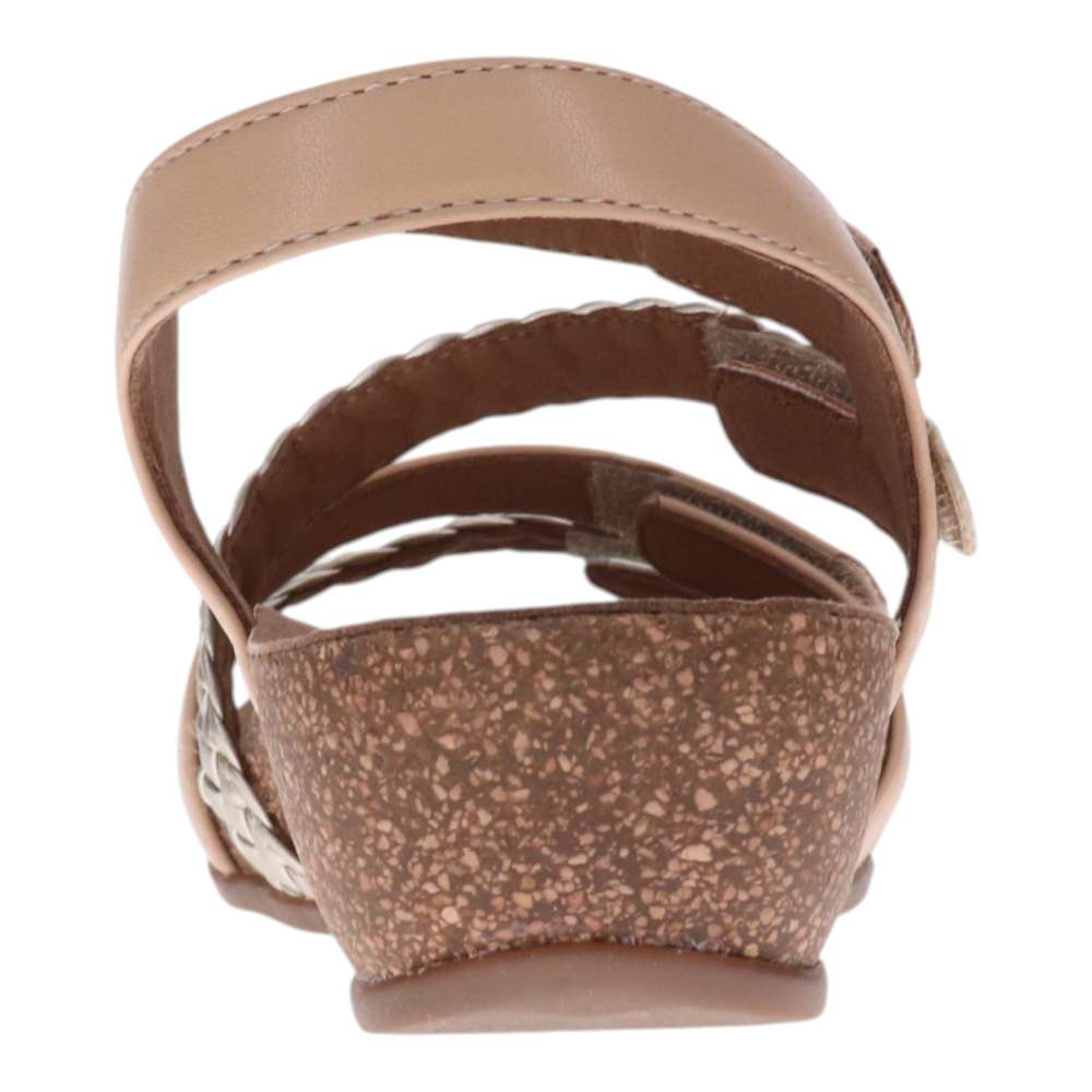 Josie Wedge - Sand/Gold