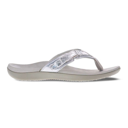 Selena Toe Post Sandal - Silver