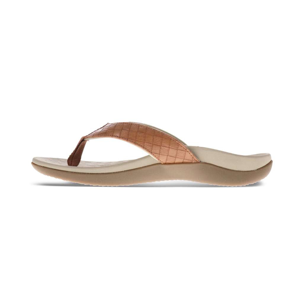 Sonoma Weave Toe Post Sandal - Brown Weave