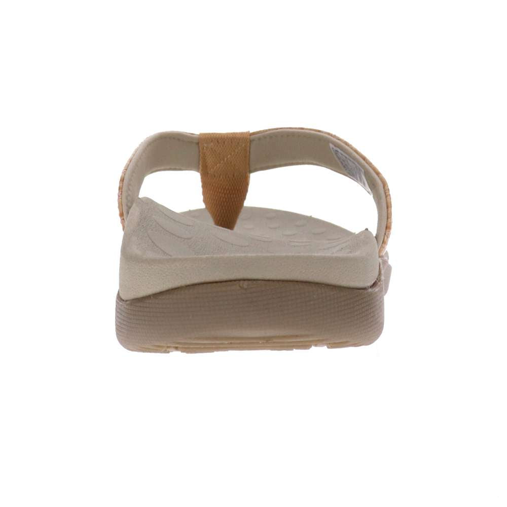 Sonoma Reptile Toe Post Sandal - Honey Reptile