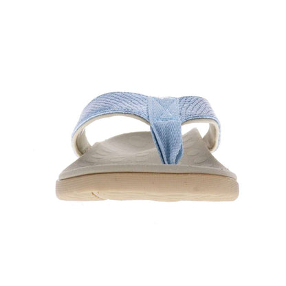 Sonoma Shimmer Toe Post Sandal - Blue