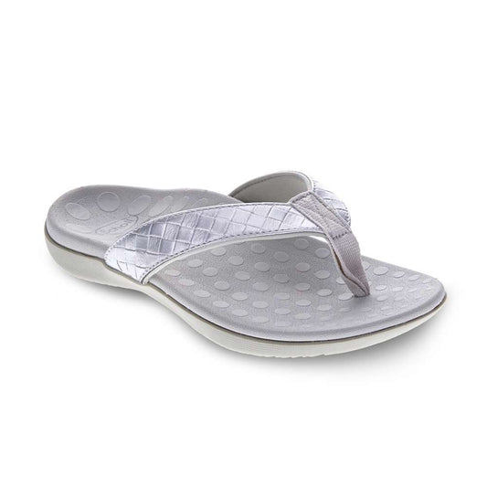 Sonoma Weave Toe Post Sandal - Silver