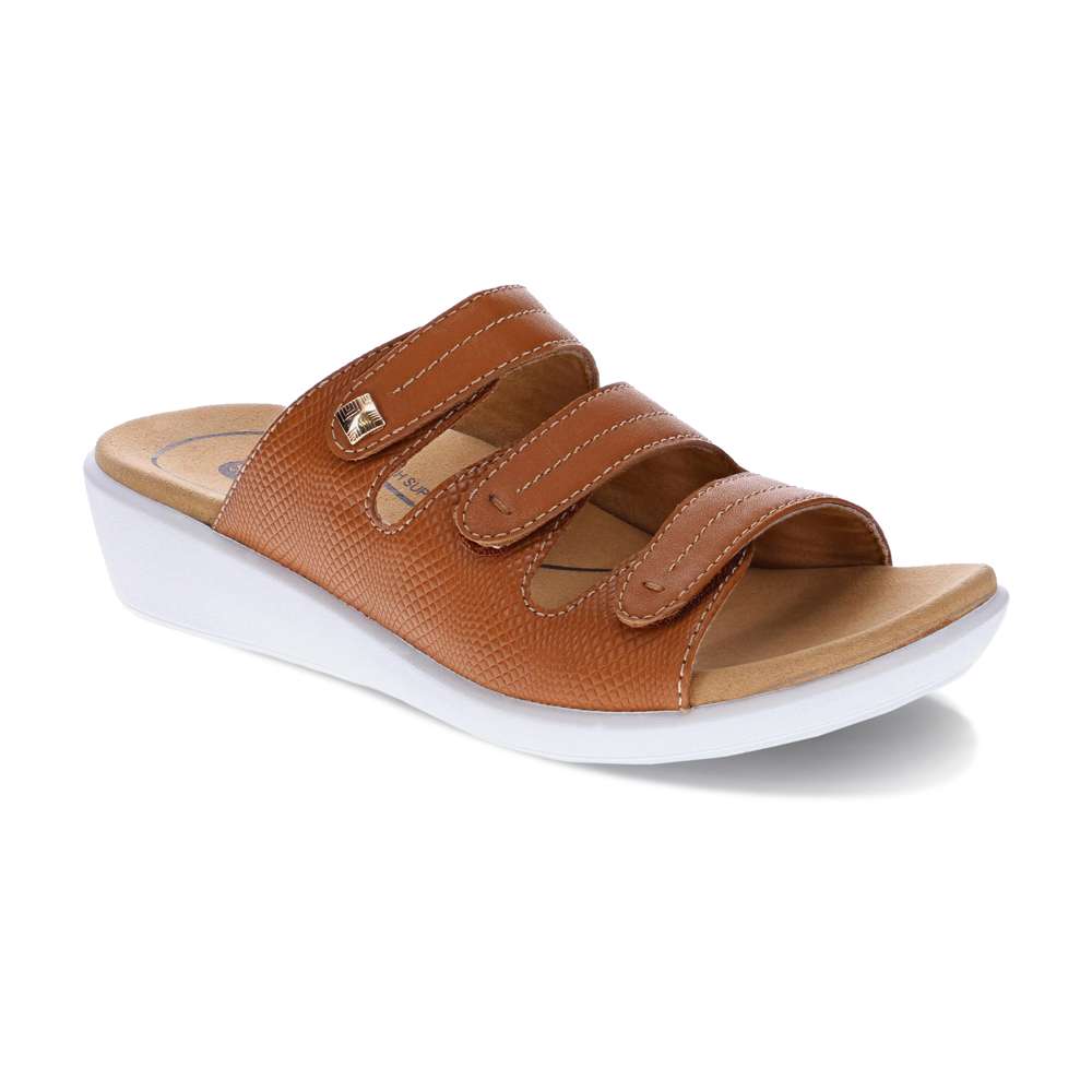 Tali Slide Sandal - Tan