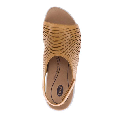 Tulsa Wedge Sandal - Apricot