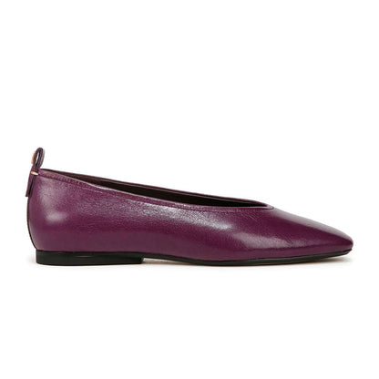 Carla Flat - Deep Plum Purple