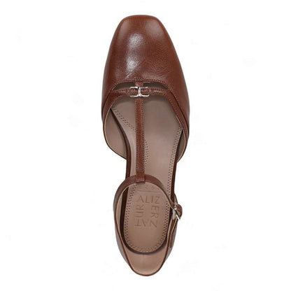 Caresse Mary Jane Flat - Caramel