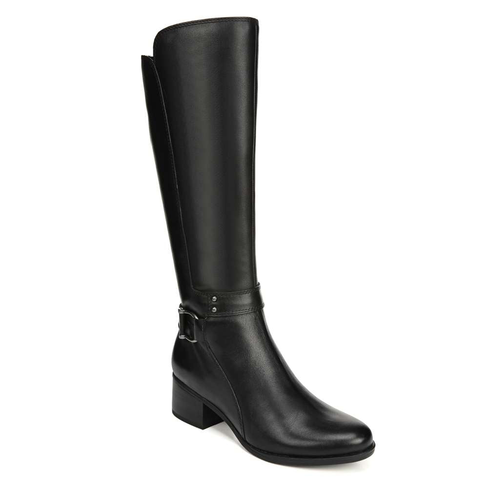 Dane Knee High Boot - Black