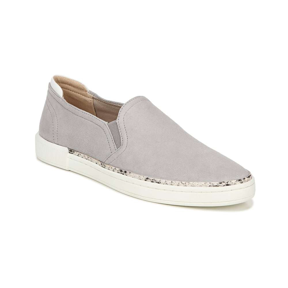 Jade Slip-On Sneaker - Ice Grey Suede