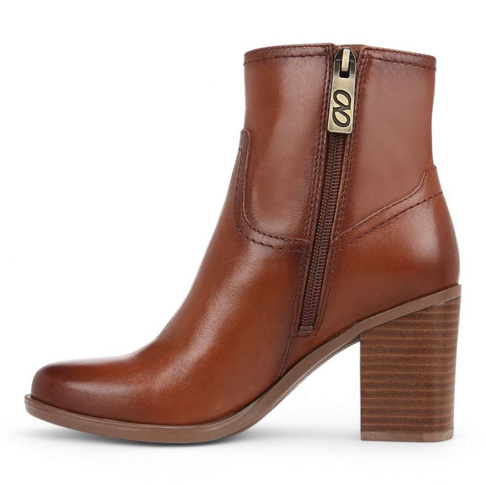 Kalina Ankle Bootie - Cider Spice Brown