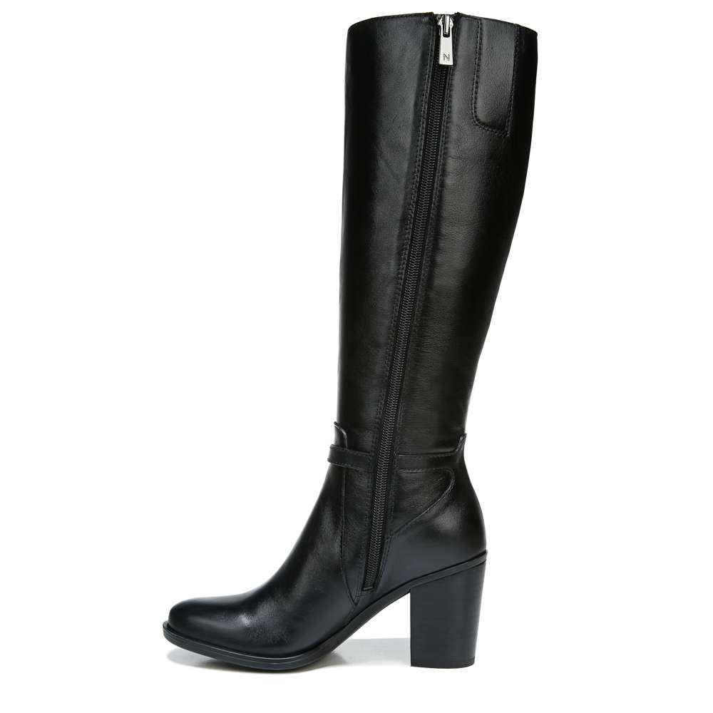 Kalina Knee High Boot - Black