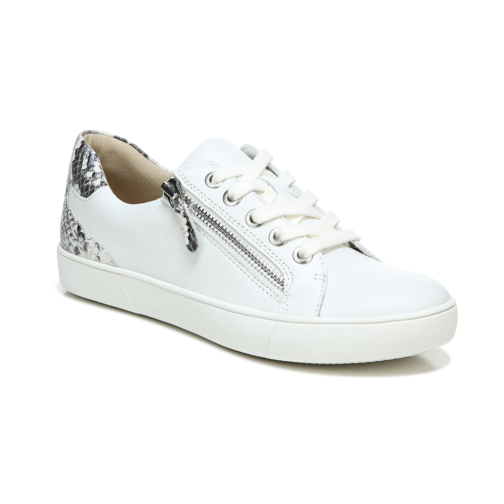 Macayla Casual Sneaker - White Snake