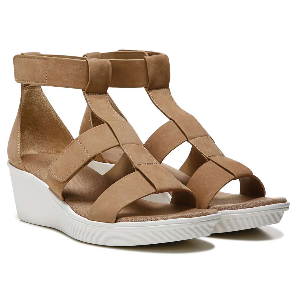 Rylan Wedge Sandal - Birchwood