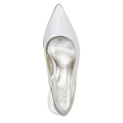Aleah Slingback Pump - White