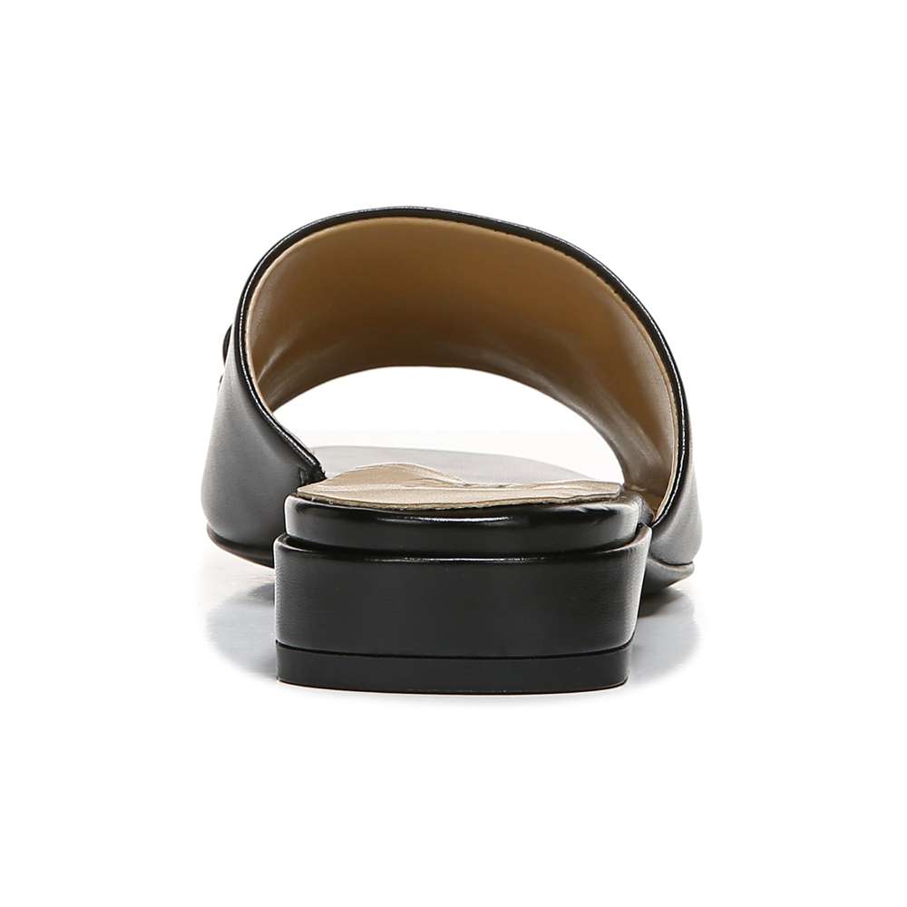 Angie Dress Slide Sandal - Black