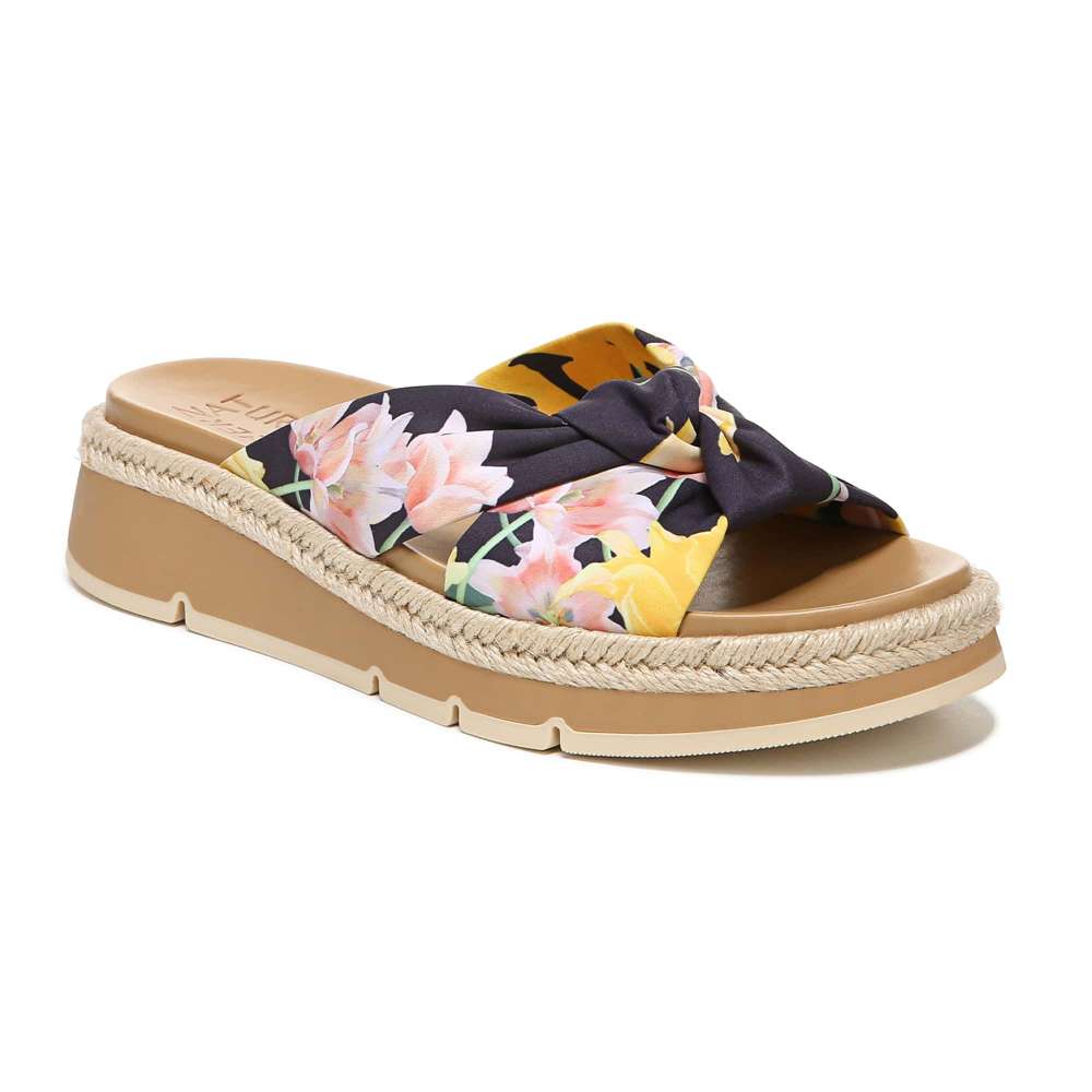 Dayana Slide Sandal - Yellow Multi