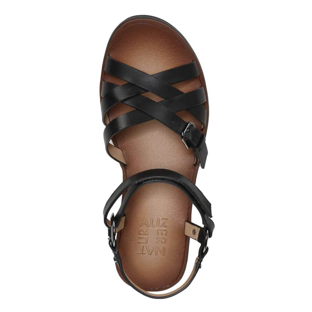 Georgette Sandal - Black