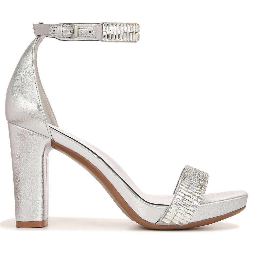 Joy Sparkle Dress Sandal - Silver